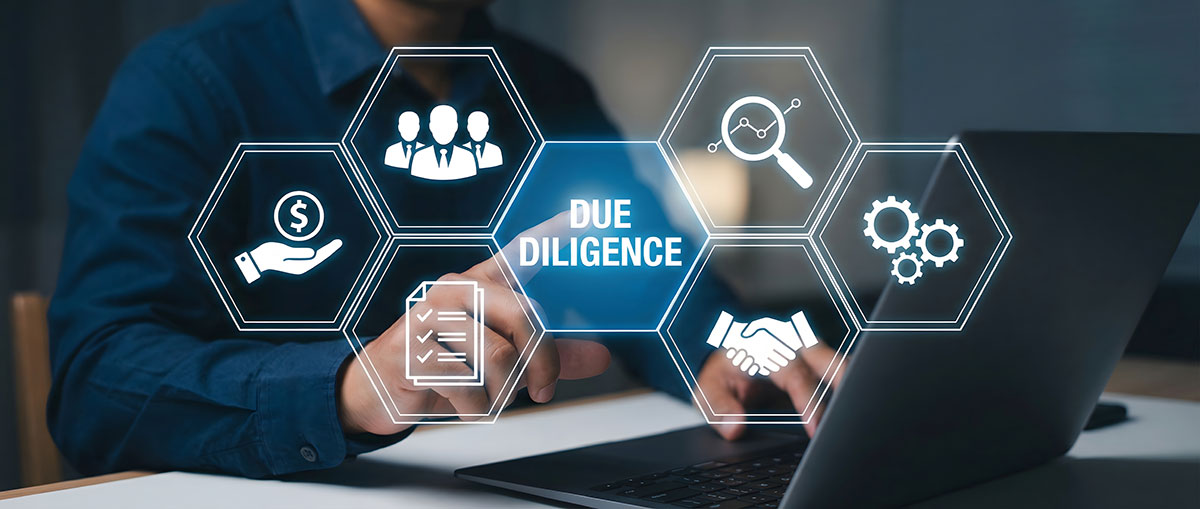 due diligence icons